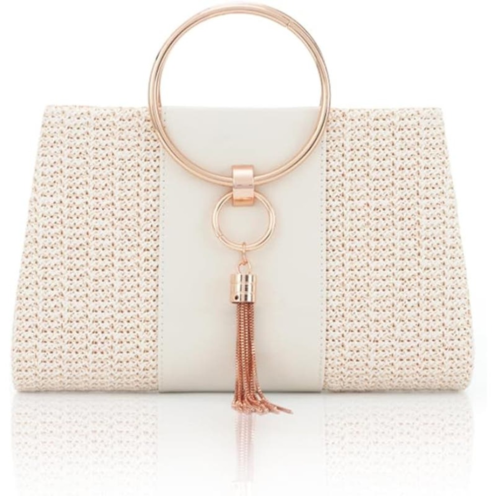 NIB* - Straw Clutch Purses for Women Summer Beach Bags